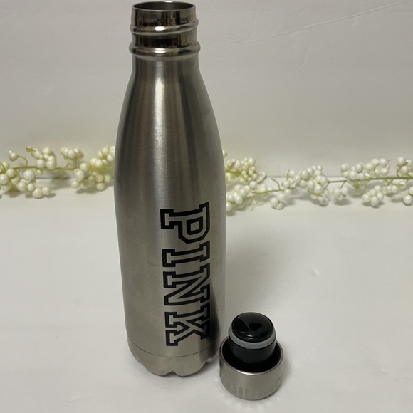 Victoria Secret PINK Stainless Steel Water Bottle NWOT - Picture 10 of 11